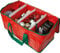 Netagon Christmas Tree Wrapping Papers Wreath Decorations Bauble Box Storage Bags Xmas Organiser Holder (Light & Decoration Storage Box)