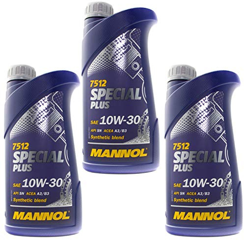 3 Liter Motoröl MANNOL 7512 Special Plus Motor Öl Oel Benzin Diesel 10W-30 API