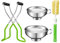 BESTonZON Glasheber f¨¹r ?e Einmachgl?Ser Einkochgl?Ser 4 TLG Werkzeug Heber Trichter Reinigungsb¨¹rste Einkochen Einmachen Anti ? Sturzgl?Ser Dosen Babyflaschen Glasdosen K¨¹chenhelfer