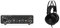 Behringer U-PHORIA UMC22 & AKG K52 Closed Back Cuffie, Nero