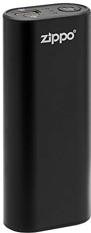 Zippo Black HeatBank 6 Rechargeable Hand Warmer