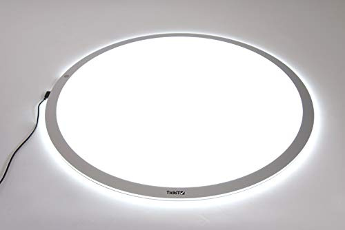 TickiT 73054 60cm Round Light Panel for Children, Schools and Artists. 600mm Dia.