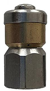 1 buse rotative de nettoyage de canalisations 1/4 pour tuyau de nettoyage de canalisations pour Kärcher WAP Alto, etc. (buse rotative 1/4)