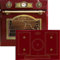 Kaiser EH 6355 RotEm Electriques Four encastré 67L Bordeux / 8 fonctions/autosuffisant/rétro/éclairage+ Kaiser KCT 7797 Fi RotEm Plaque induction 77cm Bordeux/plaque/Barbeque et Teppan Yaki/