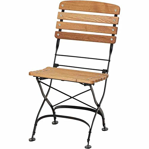 Siena Garden Peru III Klappstuhl Gestell schwarz/Robinie