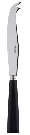 SABRE PARIS - Käsemesser 24 cm - Nature - Für alle Käsesorten - Edelstahl & Holz - Spülmaschinenfest - Schwarz