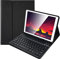 Lively Life Bluetooth Keyboard Case for iPad Pro & Air, Detachable, Built-in Pencil Slot - Black
