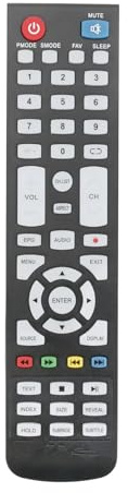 Fernbedienung Fit for JVC Brandt United LED32BH55 LED24BH55 L-28HA82U | LT-28FD100 LT-32HG82U LT-32FD300 LT-19HA82U B1960HD-LED LT-32HG82WU