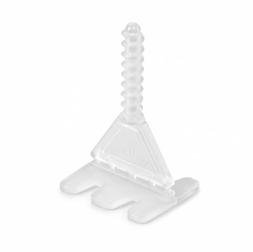MidGard Nivelliersystem Fliesen-Verlegehilfe Nivellierset für Wand- und Bodenfliesen für Fugenbreiten 3 mm, 100 Stk. Laschen 3,0 mm