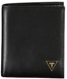 GUESS Geldbörse Herren SMSCLELEA22 SCHWARZ, Schwarz, Taglia Unica