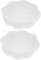 DOITOOL 2pcs Hamster Ceramic Bowl Hedgehog Feeding Dish Small Hamster Bowl Small Animal Hamster Food Bowl Household Feeding Bowl Guinea Pig Feeder Cosmetic Posing White Ceramics
