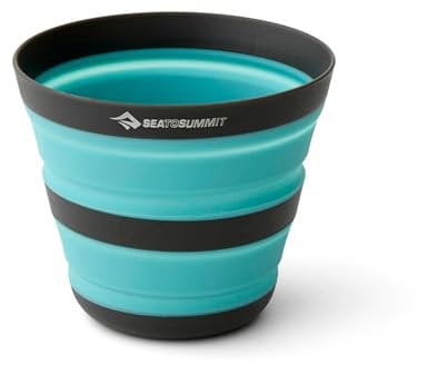 Sea to Summit Frontier Tasse de camping pliable ultralégère Bleu marine 355 ml
