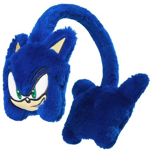 Sonic The Hedgehog Jungen Ohrenwärmer, Winter Ohrenschützer - Geschenk Kinder