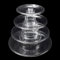 Transparent Macaron Holder 4 Tiers Dessert Cake Stand Rack Macaroon Cupcake Holder For Wedding Birthday Party Macaron Display Stand Cake Stand Cupcake Tower Display Macaroon Cupcake