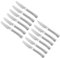 ACAN Tradineur - Pack de 24 Cuchillos Chuleteros, Acero Inoxidable, Cubiertos Clásicos de Mesa, Aptos para Lavavajillas - 22 cm