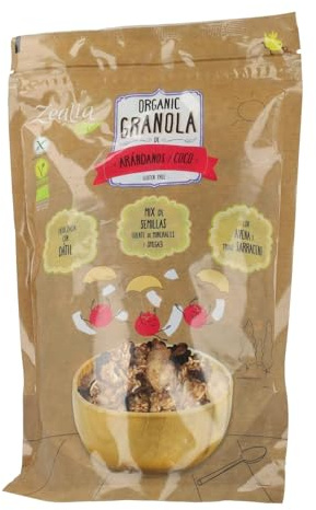 Muesli biologico senza glutine al mirtillo e cocco 300 g