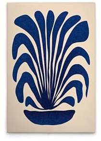 A.S. Création Leinwandbild Abstrakte Tintenkunst - Wandbild in Creme, Beige - 50 x 75 cm - DD132762
