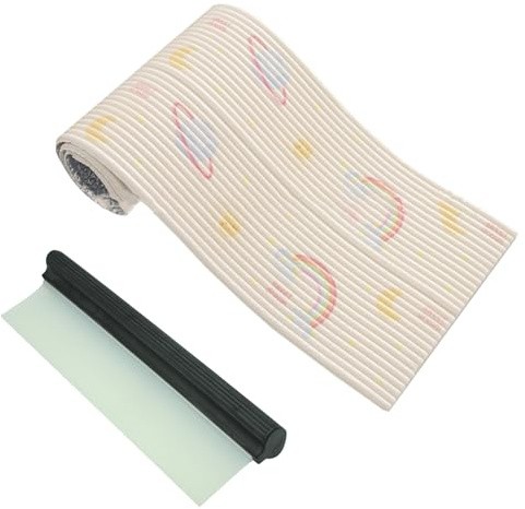 BONJUME Wandpaneele Gepolstert, 40 * 200cm Wandpolster Bett Selbstklebend Anti-Collision Wandkissen 3D-Polsterpaneel Wand Deko Wandschutz für Wohnzimmer Schlafzimmer
