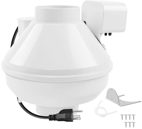 Ventilateur de sèche-linge avec interrupteur de pression pour activation automatique, augmente efficacement l'efficacité du séchage et réduit l'accumulation de peluches. Compatible avec les