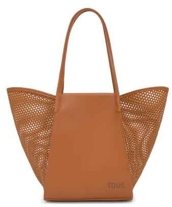 Capazo Mediano Tous 2002438743 Tulip Cutout Camel