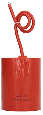 Generic Silikon-Heizkissen, Langlebig, Wasserdicht, Heizmatte, 100 W, Einfache Installation, für PKW und LKW, 300 X 120 Mm (DC12V)