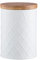 EMBOSSED - Vorratsbehälter Tee, weiß, 1,35 Liter