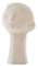 Cooee Design Dekofigur Skulptur Ollie aus Beton in der Farbe Limestone Beige, Maße: 14cm x 14cm x 22,5cm, HI-KI-003-LS