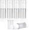 AFASOES 5 Pcs Airless Pump Bottle - Empty Cosmetic Bottles, Refillable Container, Travel Dispenser, Clear Vacuum Press for Foundation, Makeup Lotion, Essential Oils (30ml)