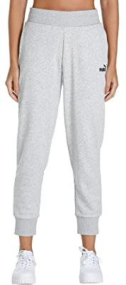 PUMA Damen sweatpants Cl Trainingshose, Light Gray Heather-cat, S EU