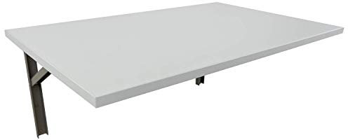 mikon 70x50 Wandtisch Wandklapptisch Küchentisch Schreibtisch Esstisch Klapptisch Esstisch Wandtisch Küchentisch Schreibtisch Kinderschreibtisch Bartisch Computertisch | Hellgrau