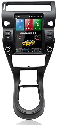 MOOKAKA Tesla Pantalla Vertical Radio Android 11 Auto Radio 2 DIN Navegación GPS Unidad Principal para Citroen C4 C Quatre 2008-2012 Reproductor Multimedia Estéreo automático Carplay DSP (4+64GB)