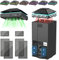 Ventilador de refrigeración RGB para consola Xbox Series X, ventilador enfriador YUANHOT con 3 engranajes de velocidad ajustable, 7 luces LED coloridas, 2 puertos USB adicionales para Xbox Series X
