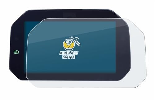 BROTECT Entspiegelungs Schutzglas für BMW R 1250 GS Connectivity TFT 6.5 Schutzfolie Panzer Folie Glas Matt [Extrem Kratzfest 9H, Anti-Reflex]