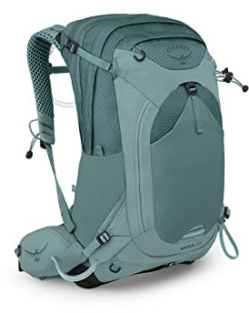 Osprey Mira 22L Damen Wanderrucksack mit Hydraulikspeicher, Sukkulent Green