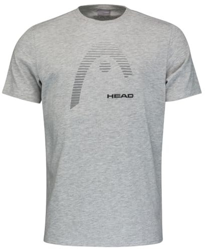 HEAD Herren Club Carl M T-Shirt, Grau, S EU
