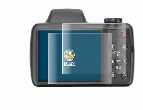 brotect Protection Intégrale 3D Incurvé pour Kodak Pixpro AZ528 (2 Pièces) - Couverture Complète, Film Protection Écran
