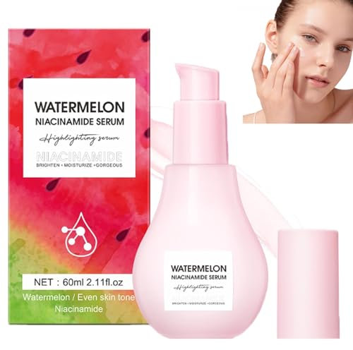 Wassermelone Niacinamide Moisturize Serum,2024 New Moisturizing Facial Serum with Hyaluronic Acid Glycerin Vitamin E, Wassermelone Dew Drops, Dew Drops Face Serums for Skin Care