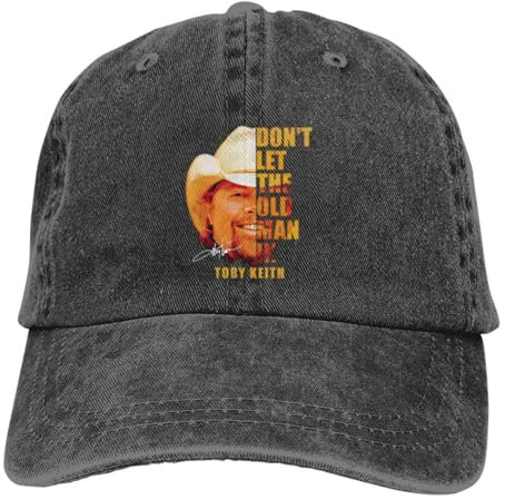 Don't Let The Old Man In Toby Keith Casual Stylish A Baseball Cap Baumwolle, für alle Jahreszeiten