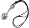 Rdxanc Handmade Silver Spoon Necklace Trendy Silver Spoon Neck Jewelry Elegant Knot Cord Neckchain for Fashion Lovers