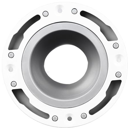 Toilettenflansch Reparaturset, Universeller Toilettenflansch -Ersatz für 4 Zoll 5 Zoll Spezial 3 Zoll Abflussabfallrohr