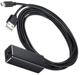 Holibanna Adattatore Ethernet Micro USB Mbps per Stick e Stabile e Veloce Compatibile con Dispositivi Facile Installare Nero
