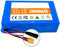 Batteria per Bici Elettrica da 36V 100Ah 10S2p Agli Ioni di Litio Impermeabile In PVC BMS Integrato con Caricabatterie da 42V 2A Alta Potenza per 250W 500W E 750W XT30
