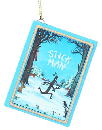Gisela Graham Stick Man Story Book Christmas Tree Decoration