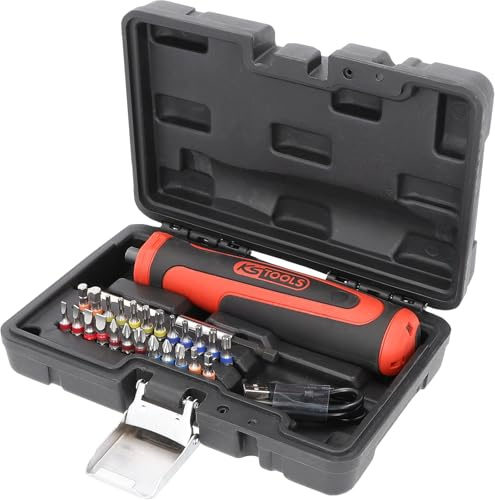 KS Tools 515.6550 eMONSTER 1/4 Akku-Bit-Schrauber-Satz, 27-tlg, 6 Nm