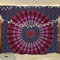Bless International Indischer Hippie Bohemian Psychedelic Peacock Mandala Wandbehang Bettwäsche Tapisserie (Purple Pink, King (223x264Inches)(225x265Cms))