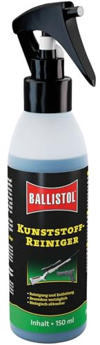 BALLISTOL 23383 Kunststoffreiniger 150ml – Waffenpflege für Lang- und Kurzwaffen, Waffenkoffer, Waffentaschen
