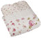Skandinavisch Französich Design DeckeTagesdecke Bettüberwurf Quilt Plaid 'Ingrid' 260 x 260 cm Rosenmuster Landhaus Shabby Chic