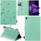 DodoBuy Coque pour Lenovo Tab M10 FHD Plus 10,3 Tablet, Motif Chat PU Cuir Flip Housse Étui Smart Cover Case Wallet Portefeuille Support Stand Béquille Fermeture Magnétique - Vert