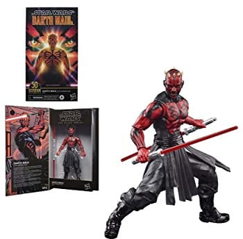 Star Wars The Black Series Darth Maul (Sith Apprentice) LUCASFILM 50TH Anniversary Figure