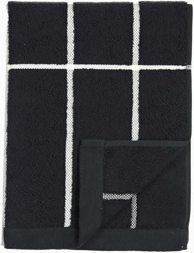 MARIMEKKO Tiiliskivi Frottee-Handtuch, Baumwolle, gestreift, 71,1 x 50,8 cm